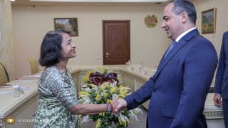 Председатель Следственного комитета Артур Погосян принял посла Индии в Армении